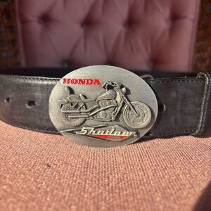 Honda Shadow 1100 Freedom Leather Belt Size 36 | Official Licensed | Made USA